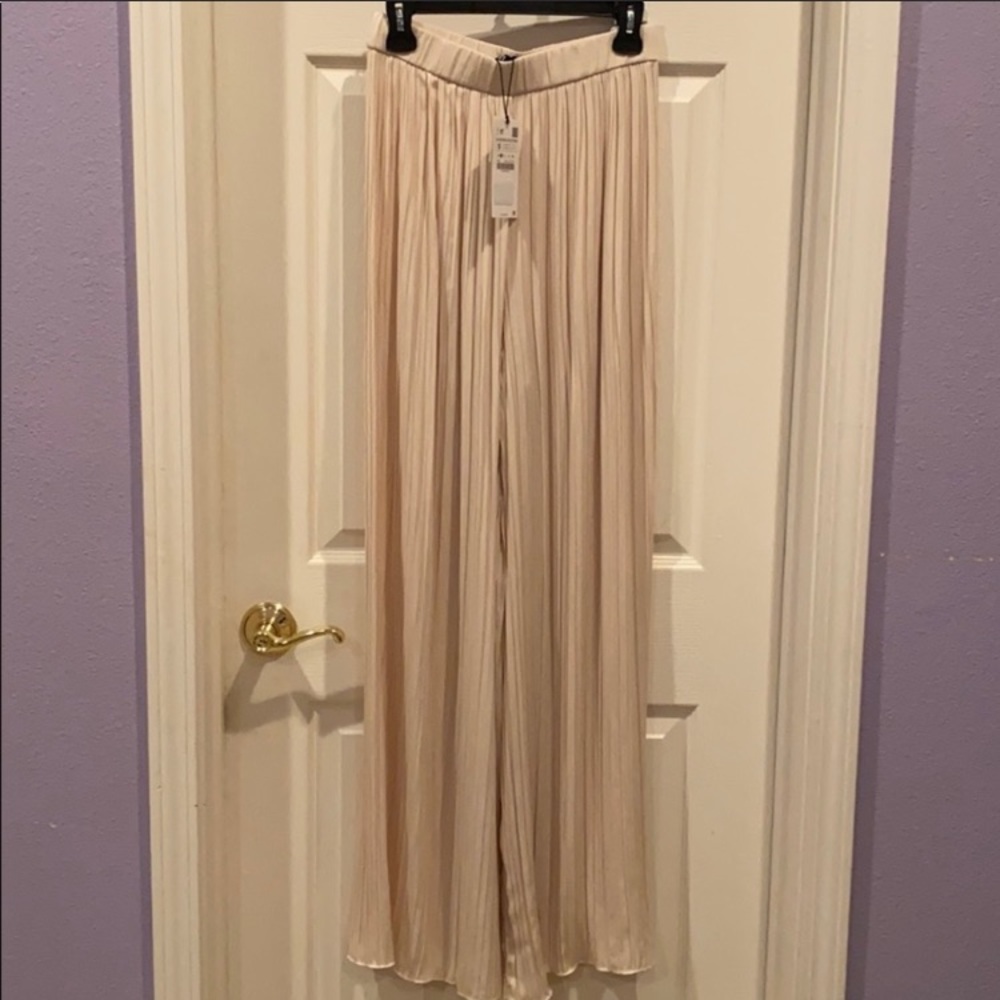 Zara pleated flowy pants - Picture 8 of 16